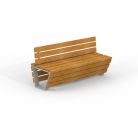 Ryga Deco Bench w/ Backrest