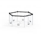 Six Arm Swing Silver