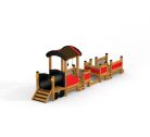 Trein met wagons