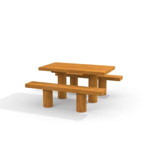 Picknick tafel, Nature
