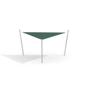 Sun Shade Triangle 5x5x5 Atlantis (Metal)