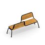 Miniaturka Double-sided bench with backrest  (2)